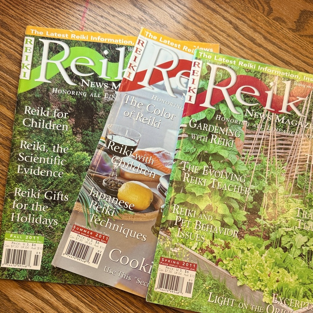 REIKI 2011 “Reiki News Magazine” - Spring, Summer & Fall editions
